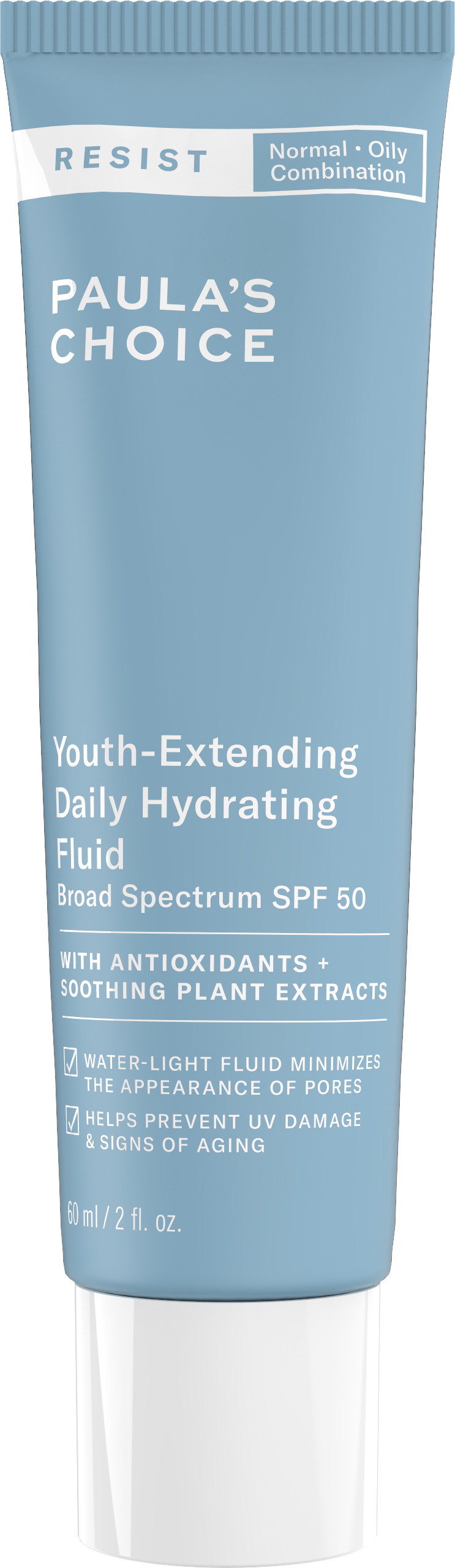 Paula's Choice RESIST Youth-Extending Daily Hydrating Fluid SPF 50 | Paula's Choice (AU, CA & US)