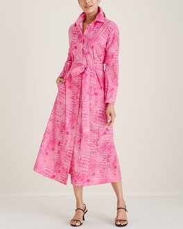 Stretch Poplin Shirt Dress | Chico's