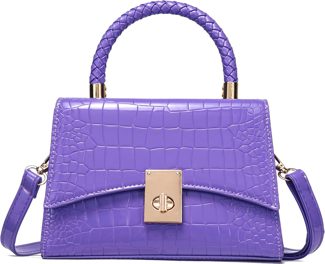 JHVYF Women Small Crossbody Bags Shoulder Bag Classic Satchel Handbags Ladies Cute Purses Satchel... | Amazon (US)