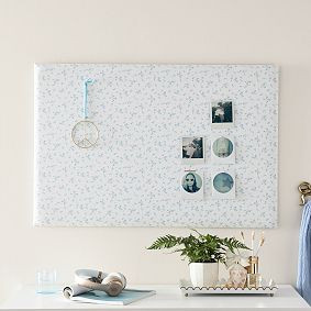 Loveshackfancy No Nails Floral Pinboards (24"x36") | Pottery Barn Teen