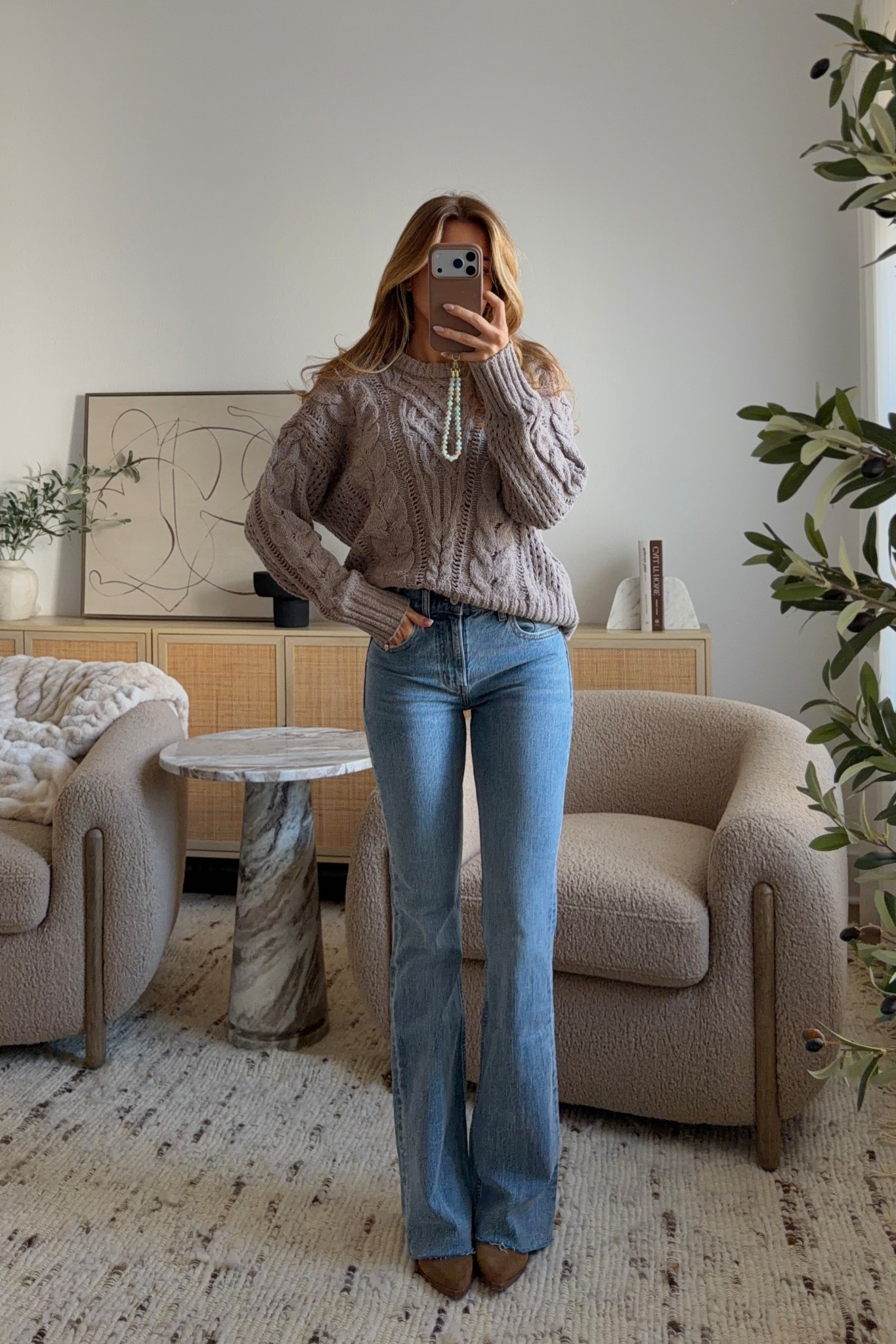 sweater: small // jeans: 24 regular // code CYBERAF