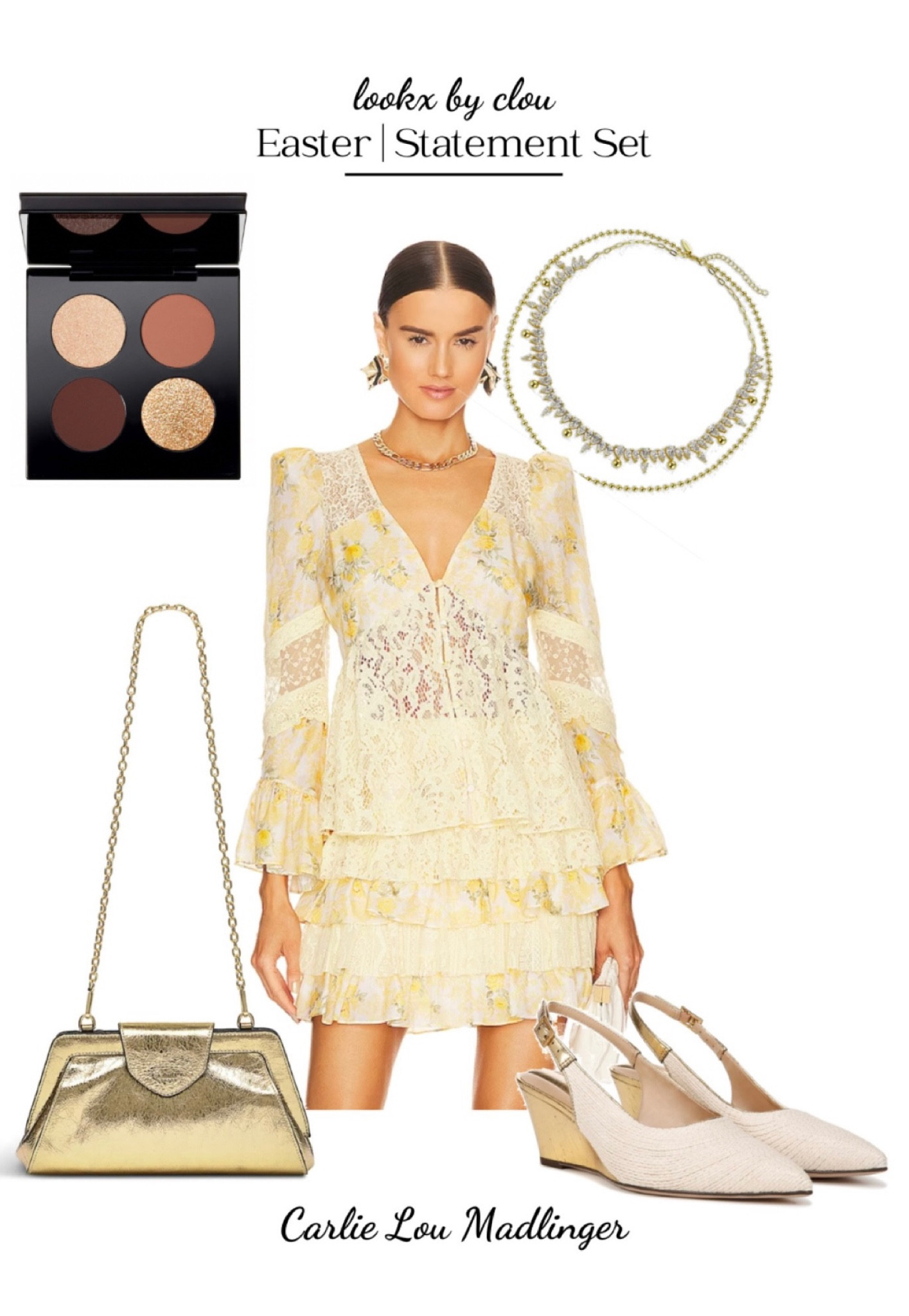 Dainty yellow matching set with gold accent accessories✨perfect for spring and summer soirées 💛

#LTKitbag #LTKstyletip #LTKSeasonal