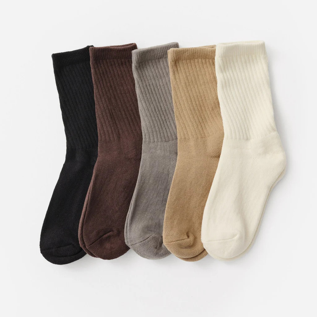 Organic Cotton Sock 5 Pack | MATE The Label