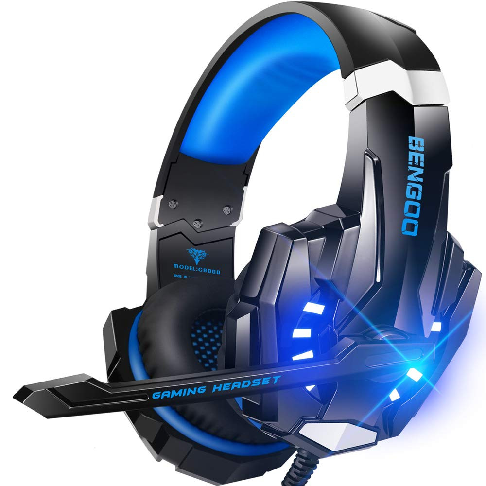 BENGOO G9000 Stereo Gaming Headset for PS4 PC Xbox One PS5 Controller, Noise Cancelling Over Ear ... | Amazon (US)
