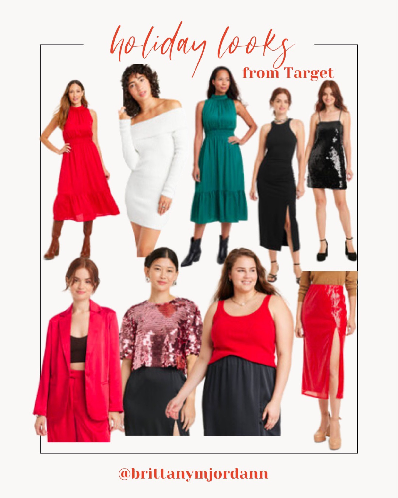 Holiday looks from Target 

Christmas outfit. Holiday outfit. Christmas fashion. Holiday party outfit. 

#LTKHoliday #LTKSeasonal #LTKstyletip