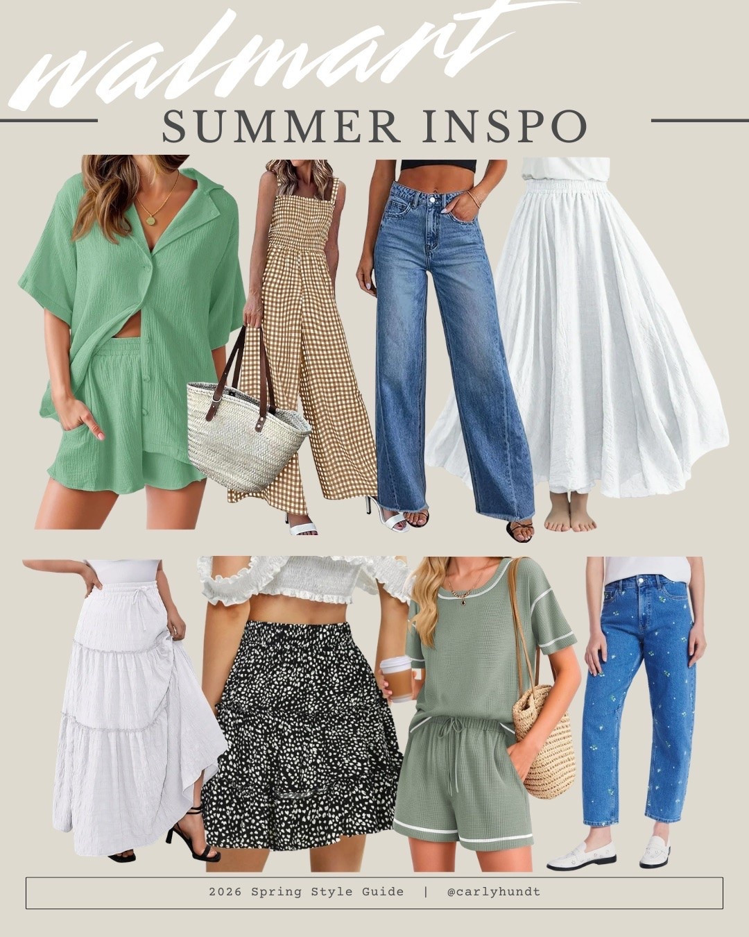 Summer fashion inspo at Walmart!

#LTKootd #LTKSeasonal #LTKSaleAlert