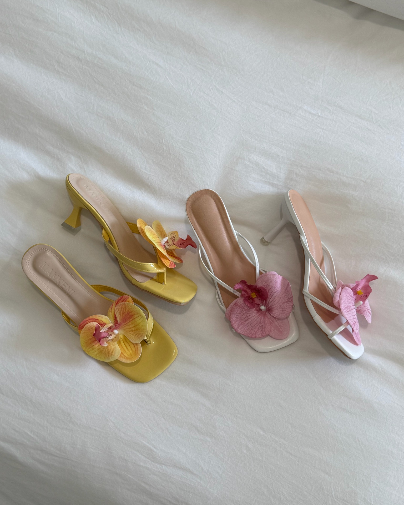 Summer floral sandals💛🌼💐