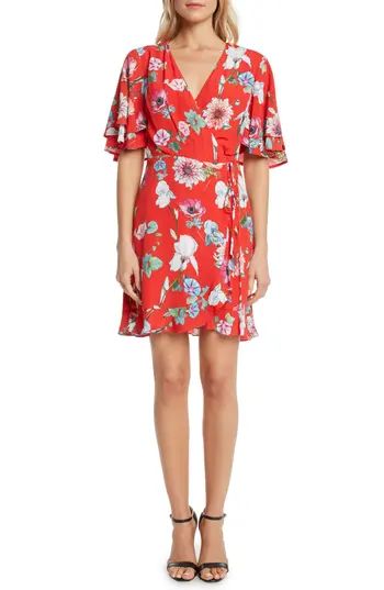 Women's Willow & Clay Floral Wrap Dress | Nordstrom