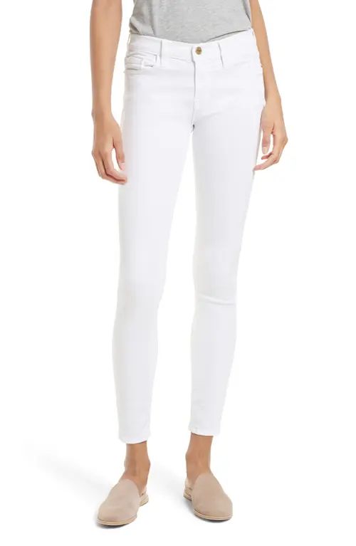 FRAME Le Color Jeans in Blanc at Nordstrom, Size 33 | Nordstrom