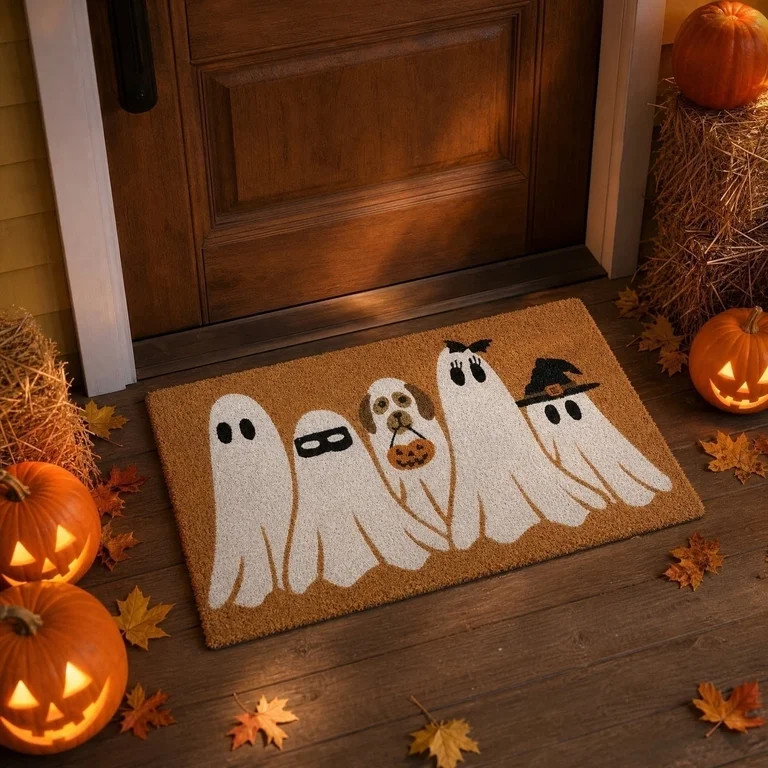 Gus The Ghost Family Doormat-1pc | Walmart (US)