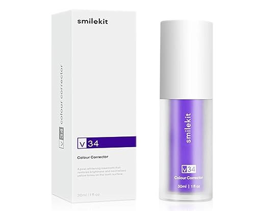 Sensitive Teeth Purple Color Corrector Toothpaste for Teeth Post Strips Removes Stains Achieving That Brighter Smile. | Amazon (US)