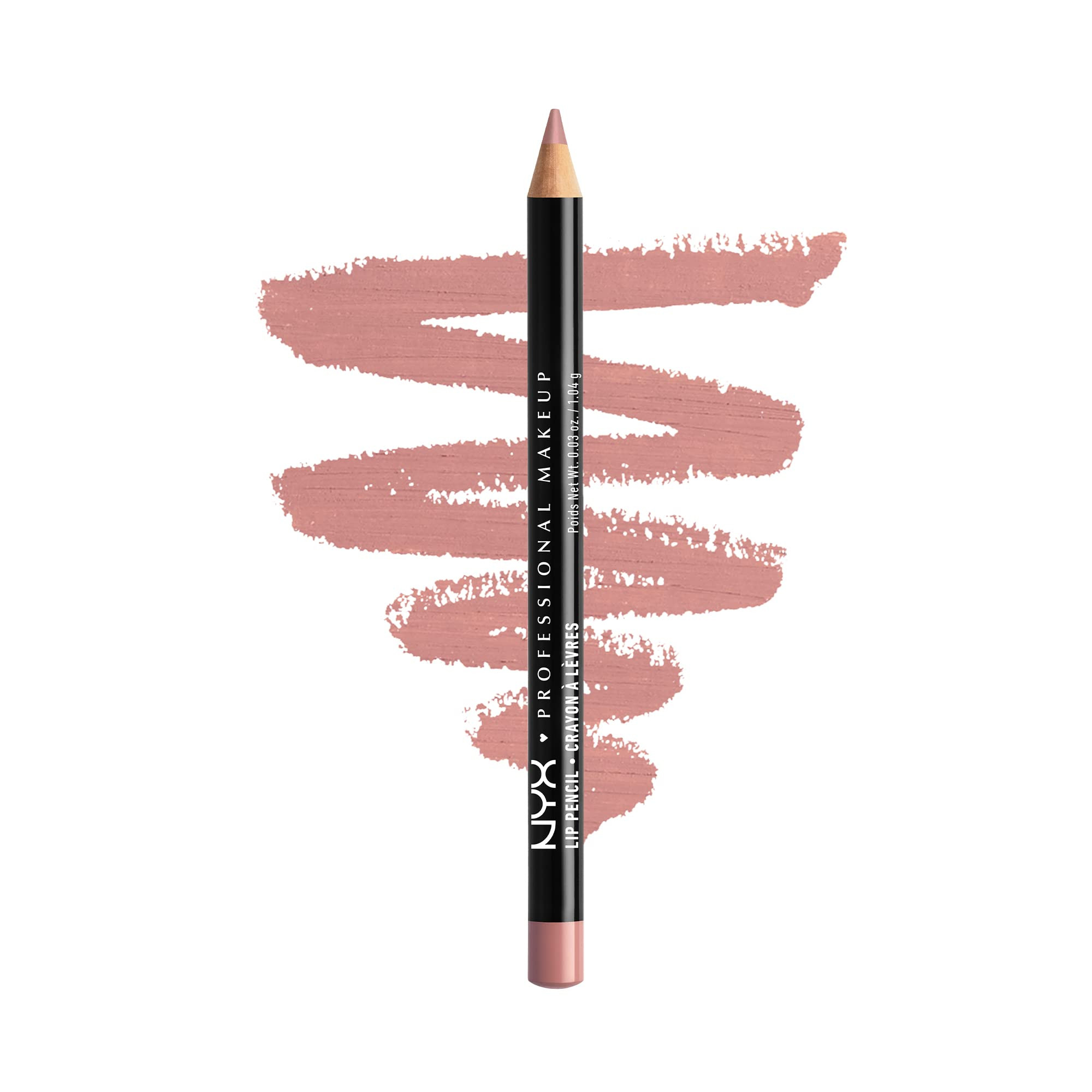 NYX PROFESSIONAL MAKEUP Slim Lip Pencil, Long-Lasting Creamy Lip Liner - Pale Pink | Amazon (US)