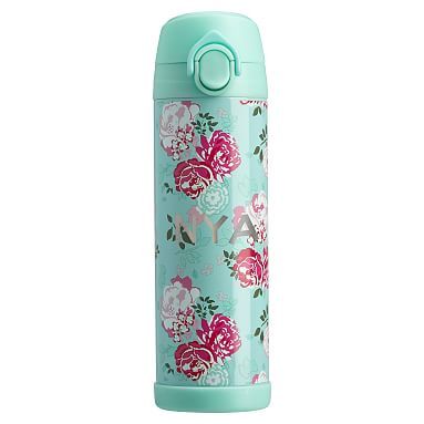 Pool Garden Party Floral 17 oz Water Bottle | Pottery Barn Teen