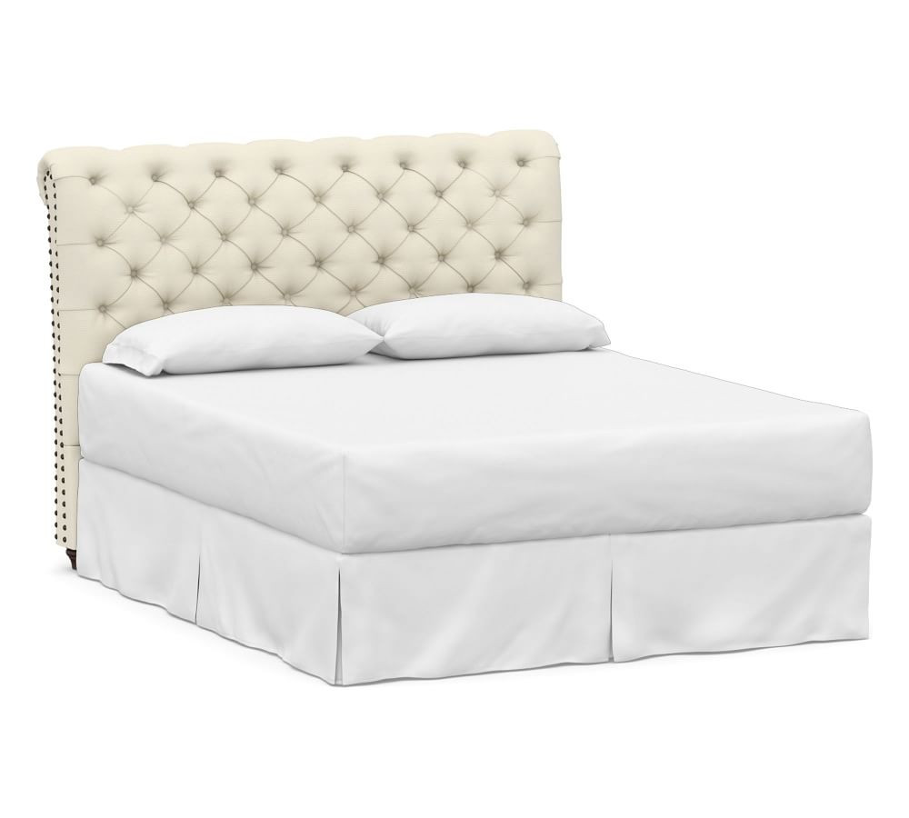 Chesterfield Tufted Upholstered Headboard | Pottery Barn (US)