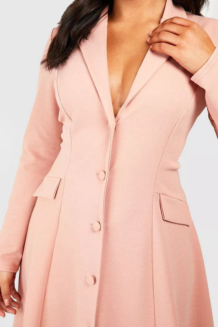 Plus Skater Blazer Dress | boohoo (US & Canada)