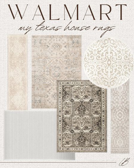 Neutral rugs from my Texas House rugs at Walmart! 

#LTKhome #LTKfindsunder100 #LTKstyletip