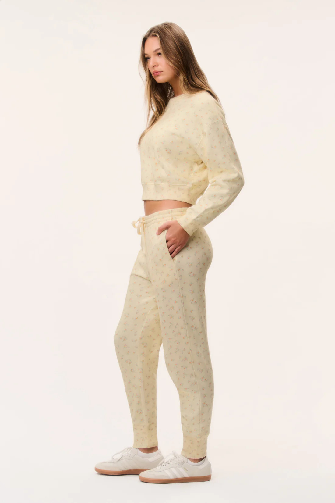 Lolana Ditsy Floral Sweatpant | LoveShackFancy