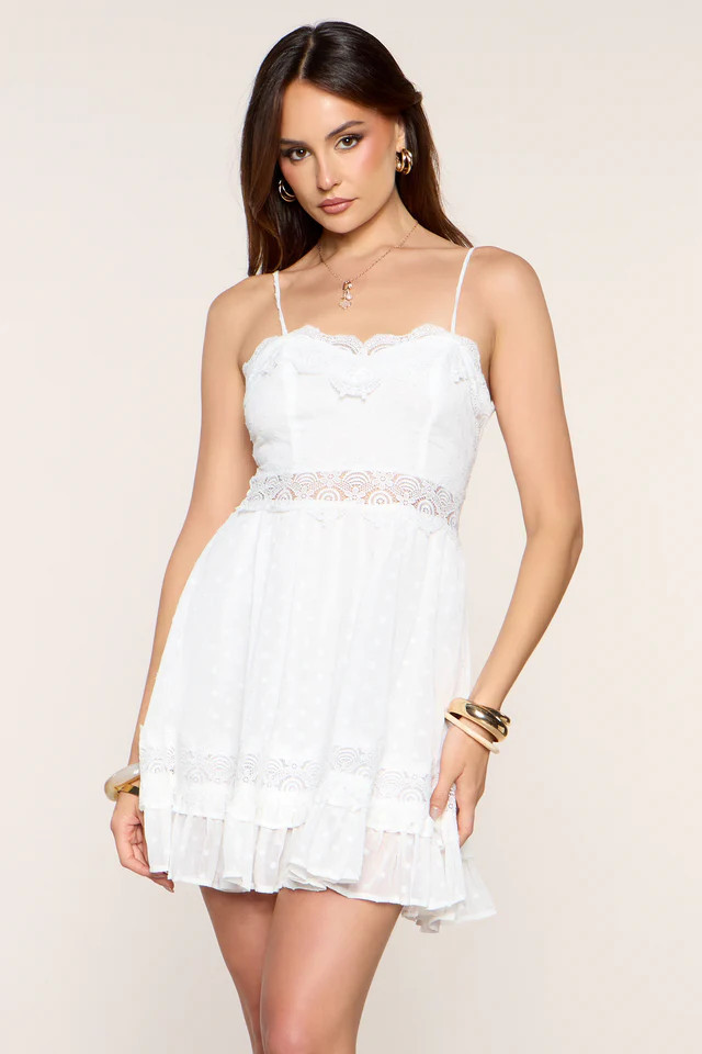 Pretty Little Tie-Back Skater Dress | Windsor Stores