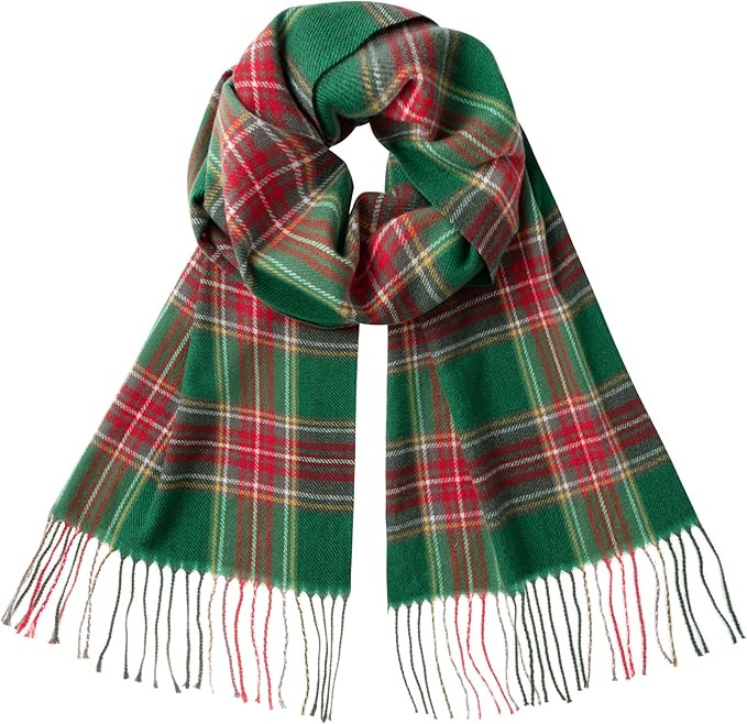 CALVIN & OLIVIA Ultra-Soft Cashmere Feel Scarf Winter Holiday Gift for Men & Women | Amazon (US)