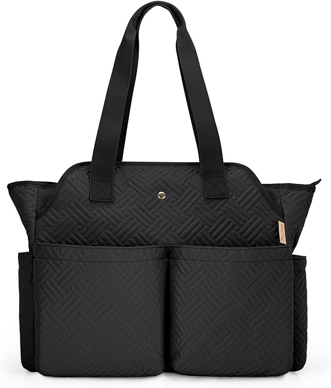 Fasrom Teacher Bag for Work Women, Large Utility Tote Bag with Laptop Compartment for Teacher Ess... | Amazon (US)