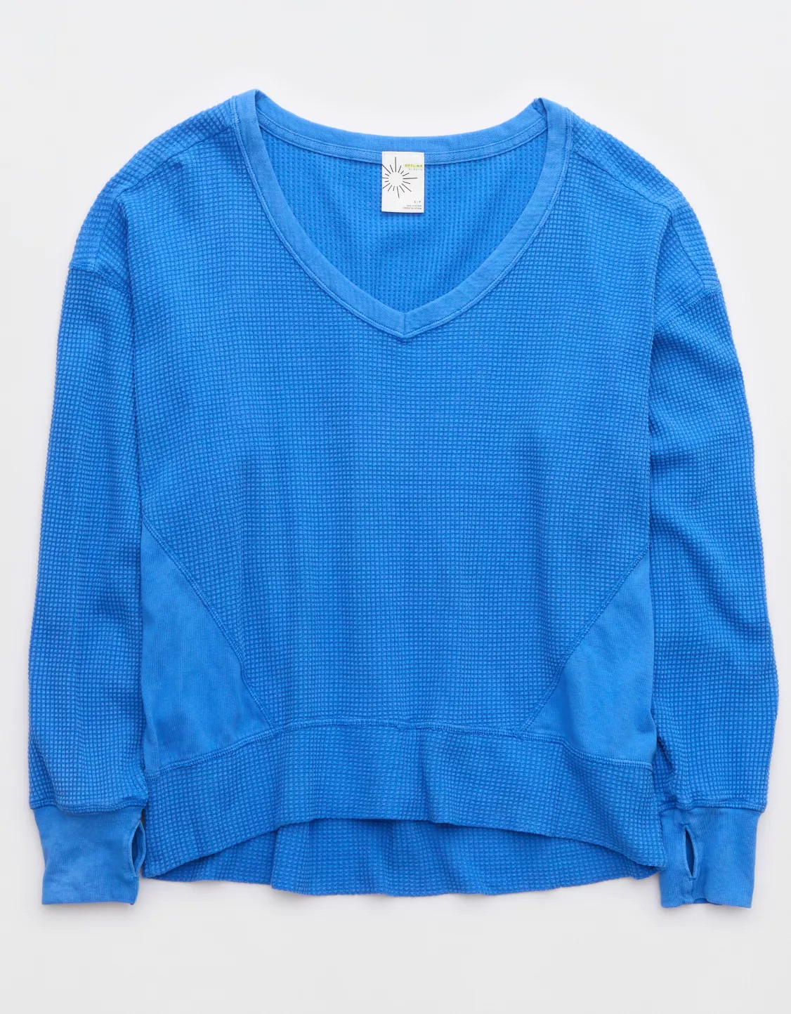 OFFLINE By Aerie Wow! Waffle Oversized T-Shirt | American Eagle Outfitters (US & CA)