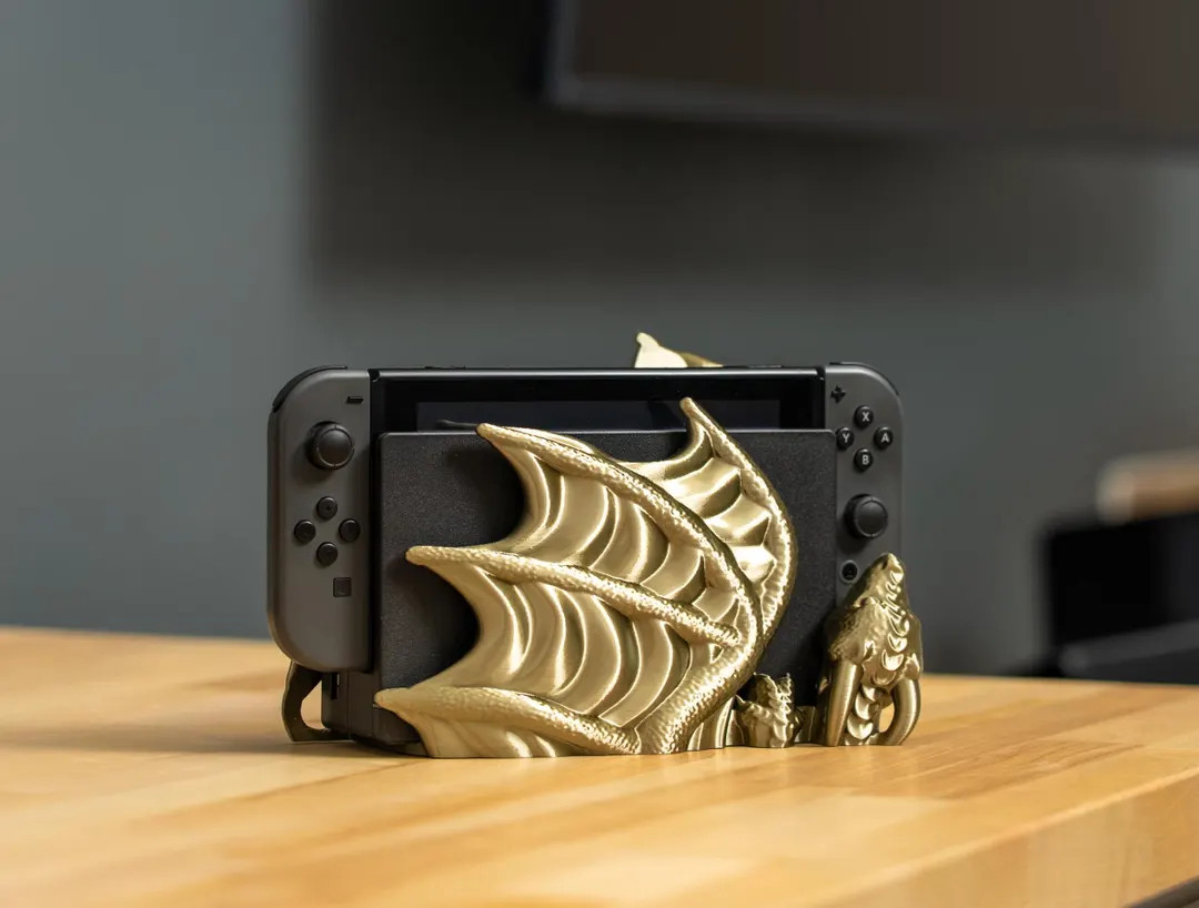 3D Printed Dragon Nintendo Switch & Switch 2 Dock Cover - OLED Compatible | Etsy (US)
