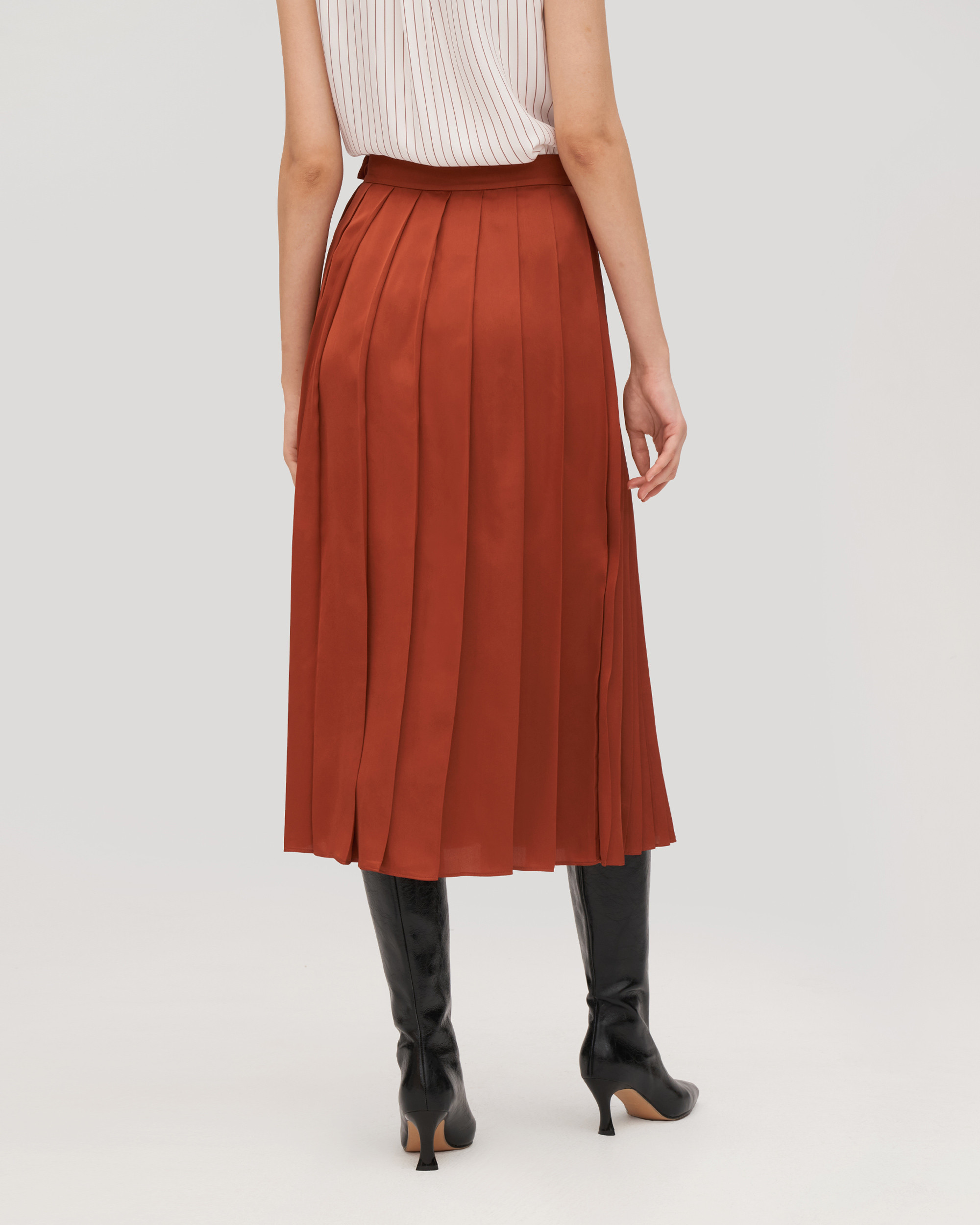 Silk-Lined Daffodil Skirt | LilySilk