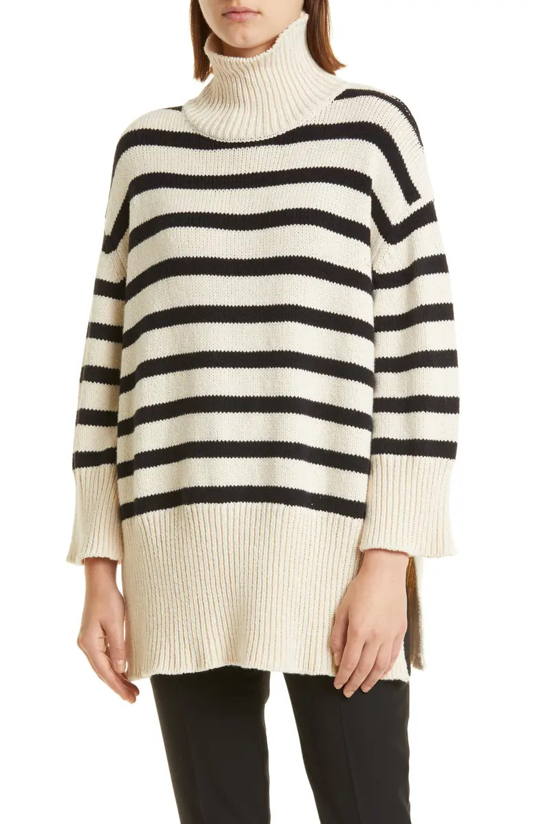 Masai Copenhagen Fabi Stripe Turtleneck Sweater | Nordstrom | Nordstrom