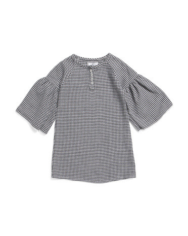 Girls West End Houndstooth Seraphina Nightgown | TJ Maxx