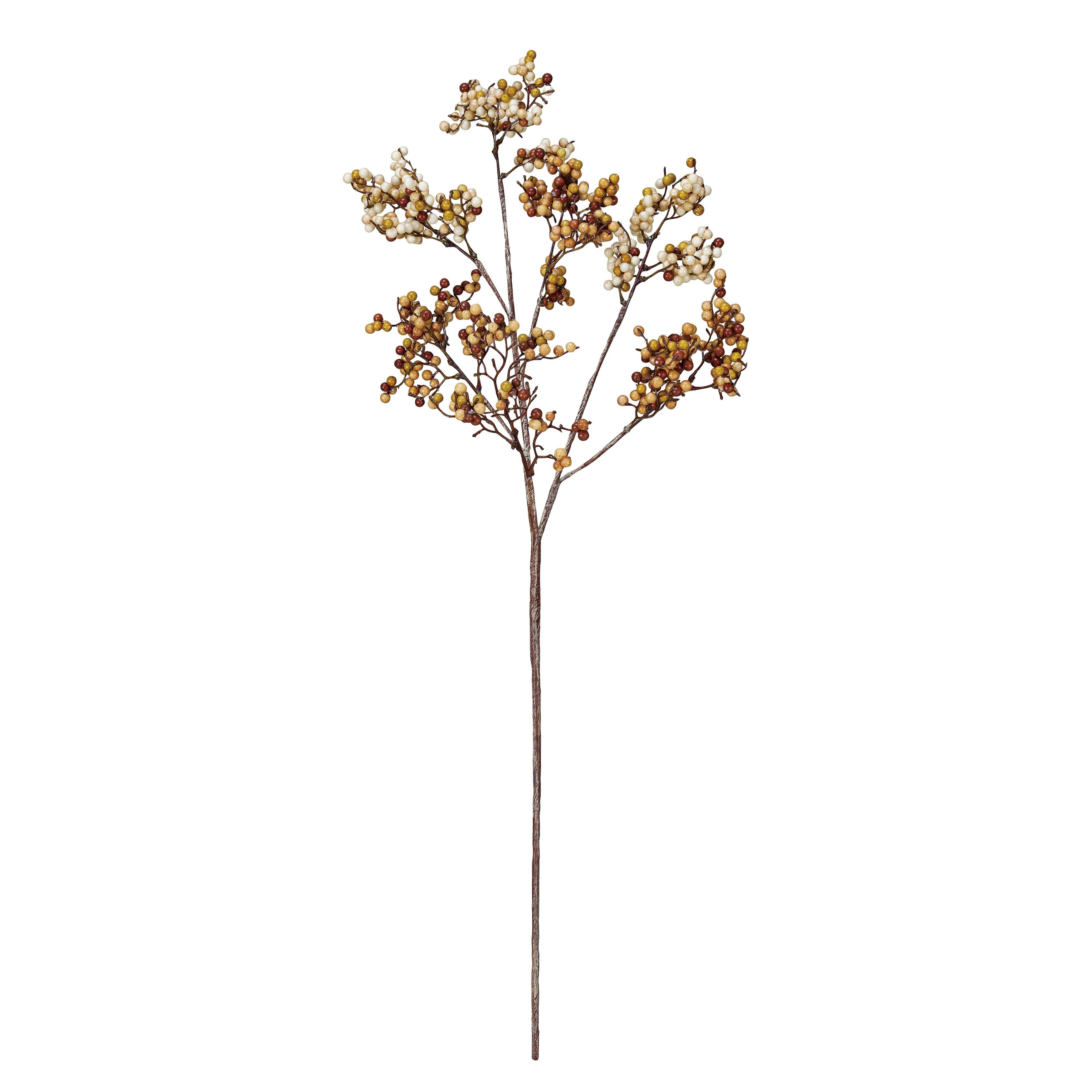 Primrue Faux Berry Stem With Metal And Polyethylene | Wayfair | Wayfair North America