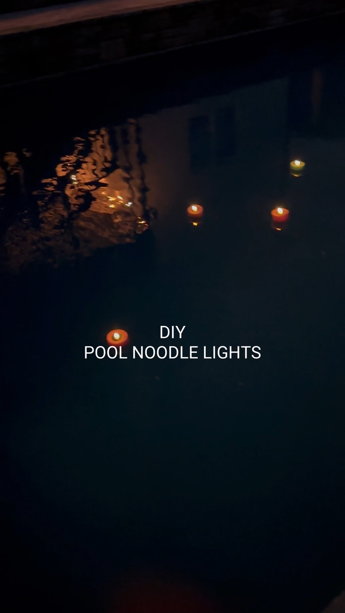 Pool noodle hack 
Pool noodle lights
DIY 

#LTKSeasonal #LTKHome