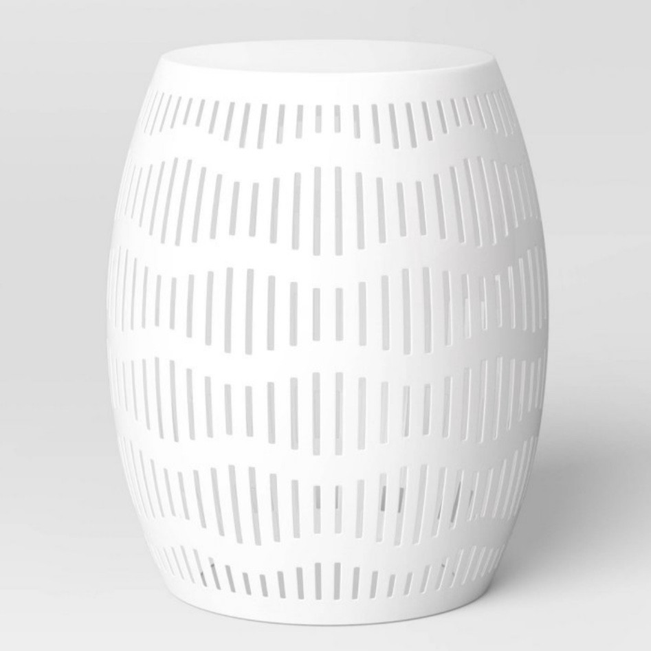 Metal cut out accent table white patio

#LTKSeasonal #LTKhome #LTKFind