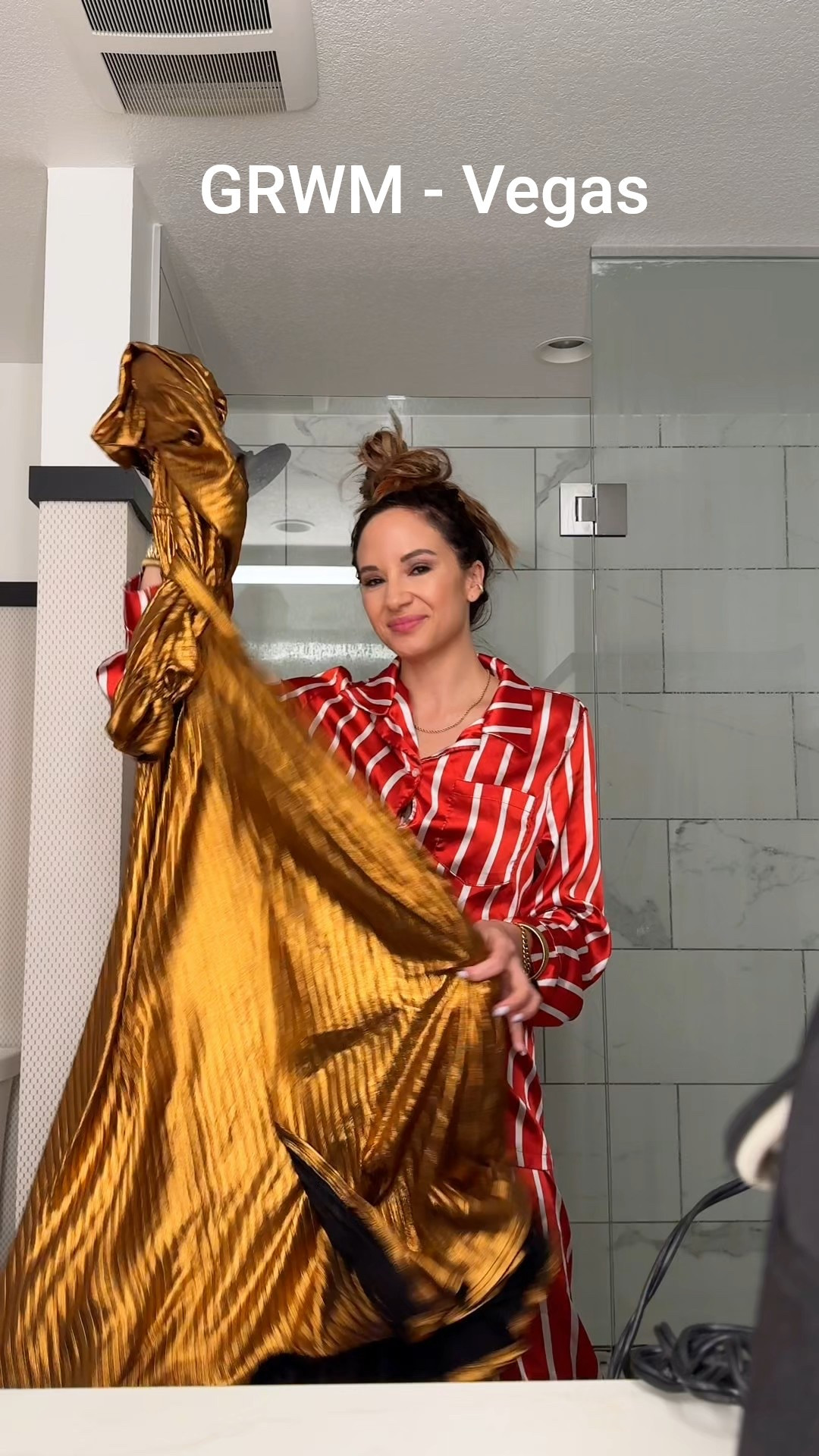 Get ready with me for a night in Las Vegas! Similar gold dresses are linked! 

#LTKSeasonal #LTKWatchNow #LTKStyleTip