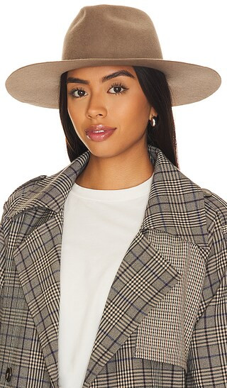 Ruby Hat in Taupe | Revolve Clothing (Global)