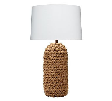 Oakdale Woven Table Lamp | Pottery Barn (US)