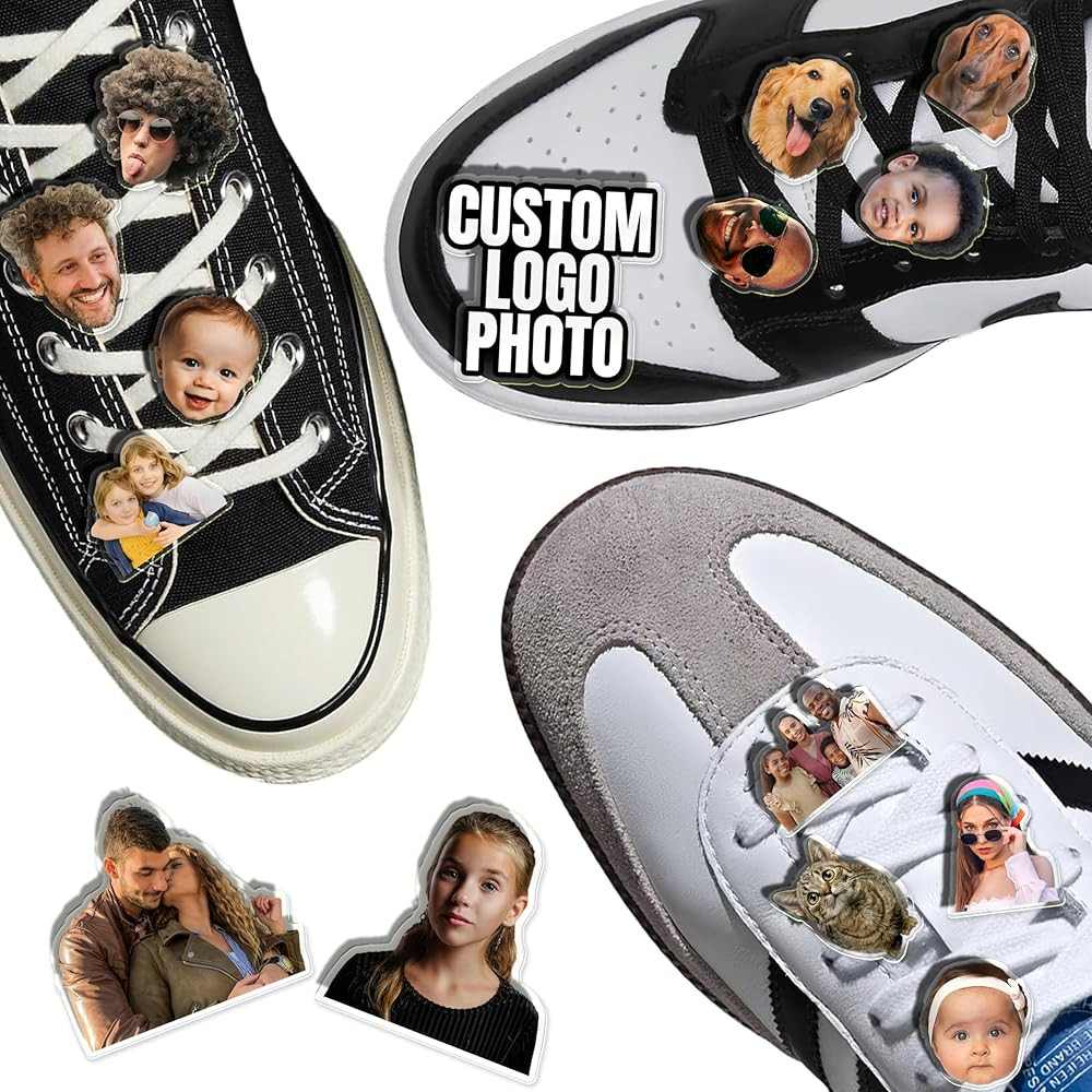 custom sneakers shoe charm for shoe lace Decorations Shoe Clips Shoelaces Buckle Charms | Amazon (US)