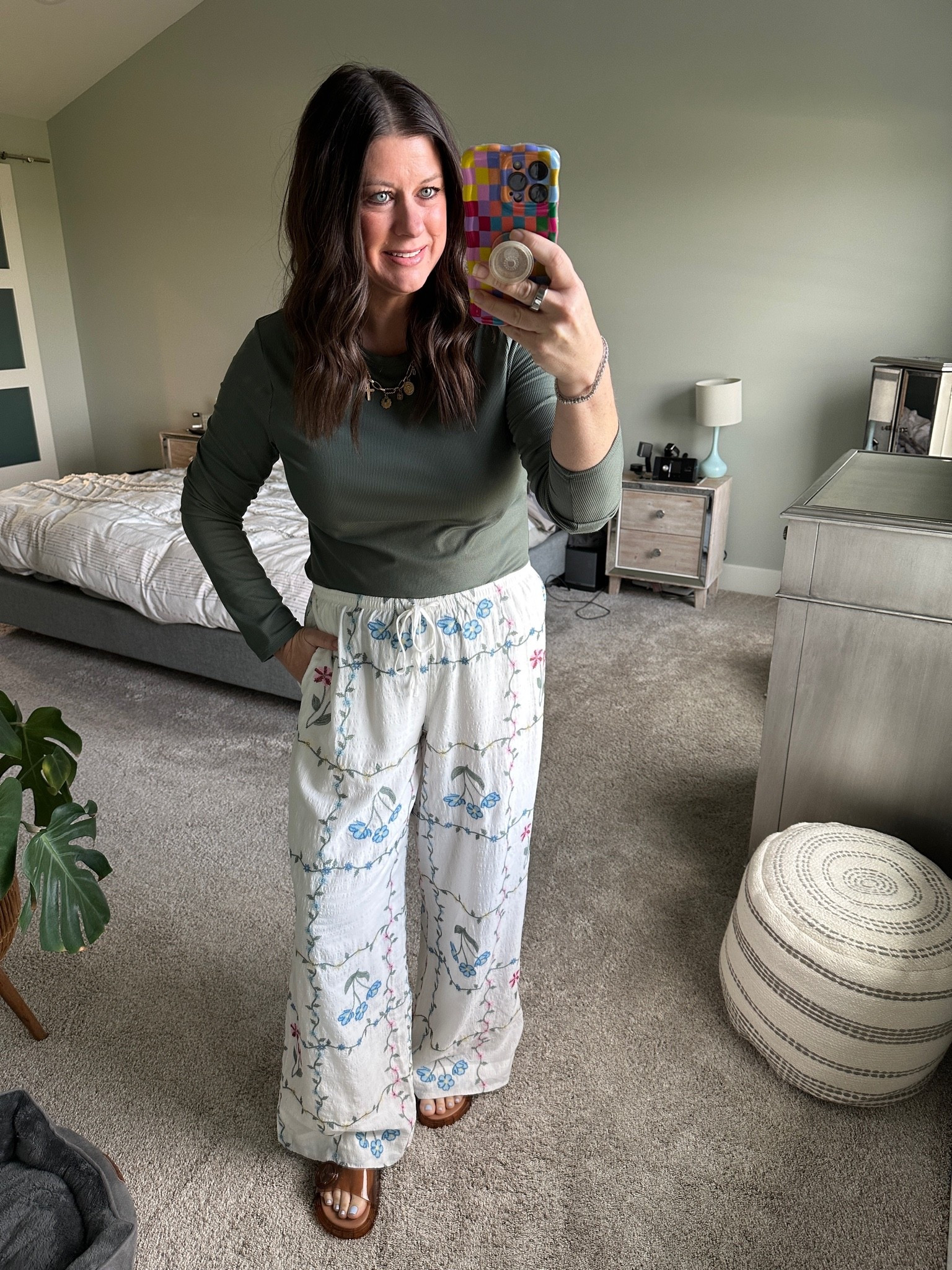 The prettiest embroidered pants to wear all summer long!

#LTKmomlife #LTKSeasonal #LTKMidsize