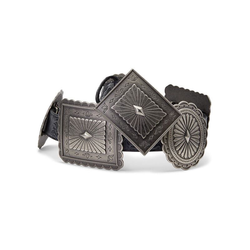 Oval and Rectangle Concho Belt | Ariat (US)