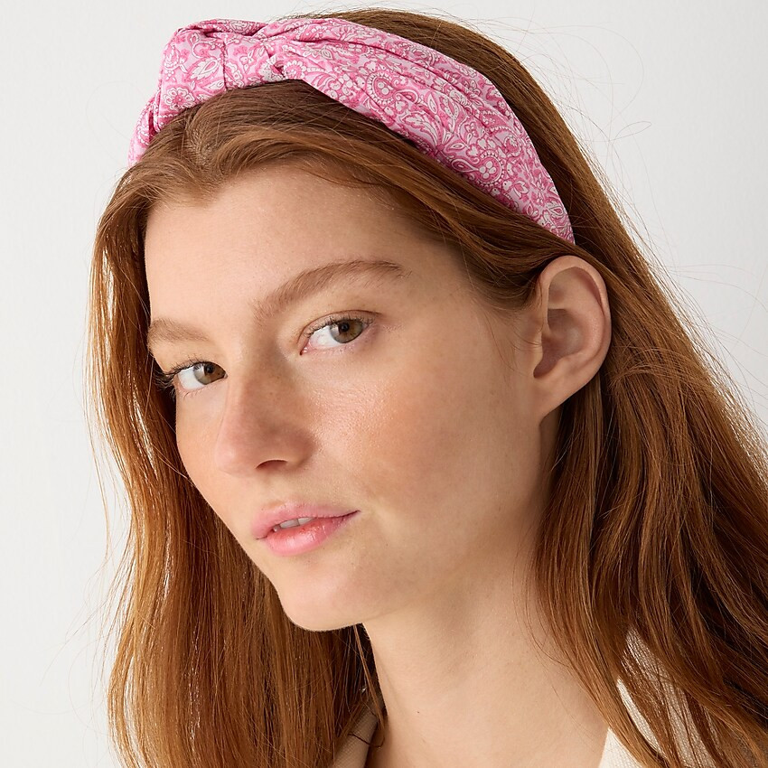 Knot headband in Liberty® fabrics | J. Crew US