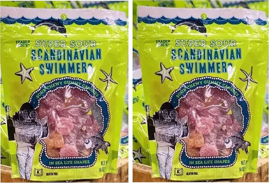 Trader Joeâ€™s Super Sour Scandinavian Swimmers 2 PACK (total of 28 oz) 14 oz Gluten Free - ... | Amazon (US)