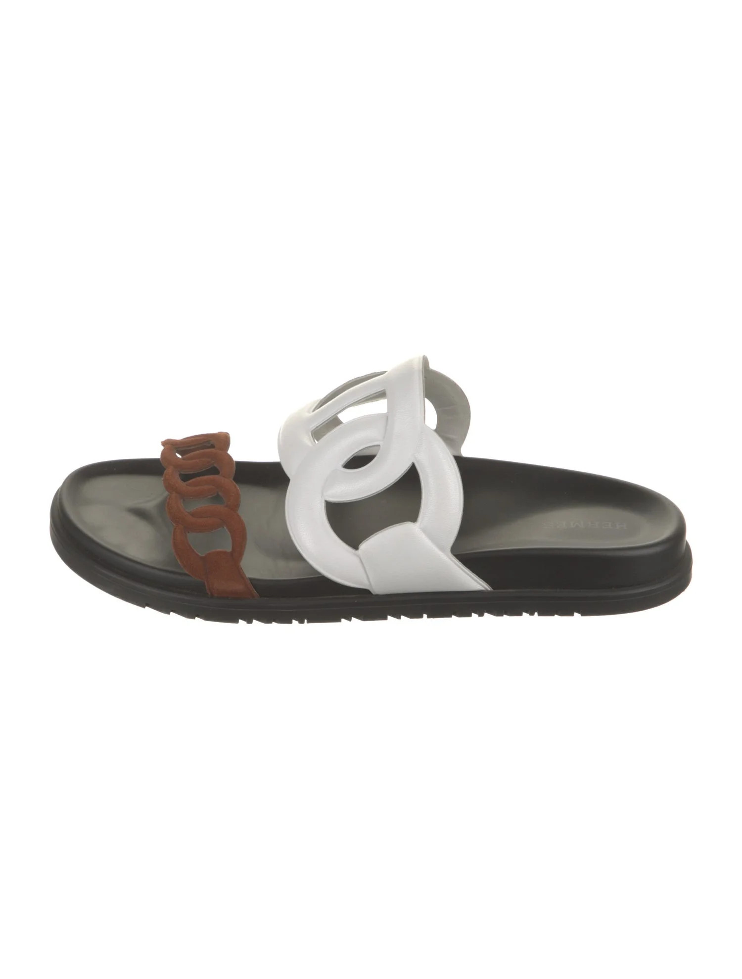 Extra Leather Slides Leather Slides | The RealReal