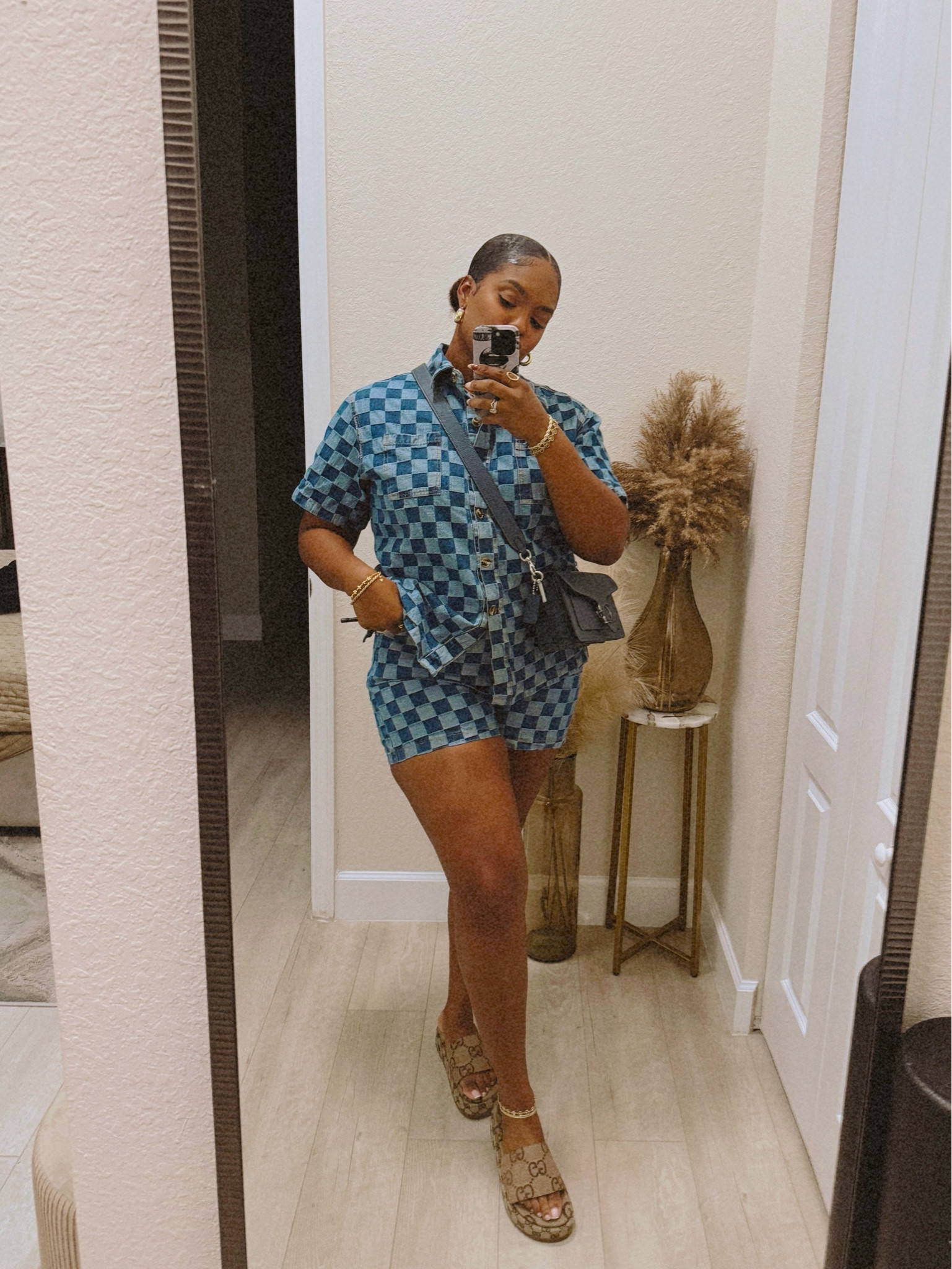 Love this denim set and it’s under $50!