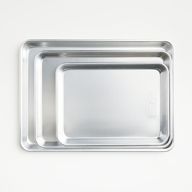 Nordic Ware Naturals Sheet Pans, Set of 3 + Reviews | Crate & Barrel | Crate & Barrel