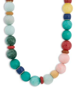 Stone Enamel Bead Necklace, 16" | Bloomingdale's (US)