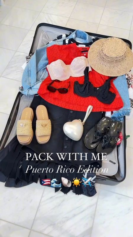 What I packed for PUERTO RICO! 🇵🇷🌊🐚☀️✈️

I’m headed to Puerto Rico with @wacoalamerica, check out what I’m taking and follow along on my trip!

#LTKVideo #LTKshoecrush #LTKtravel