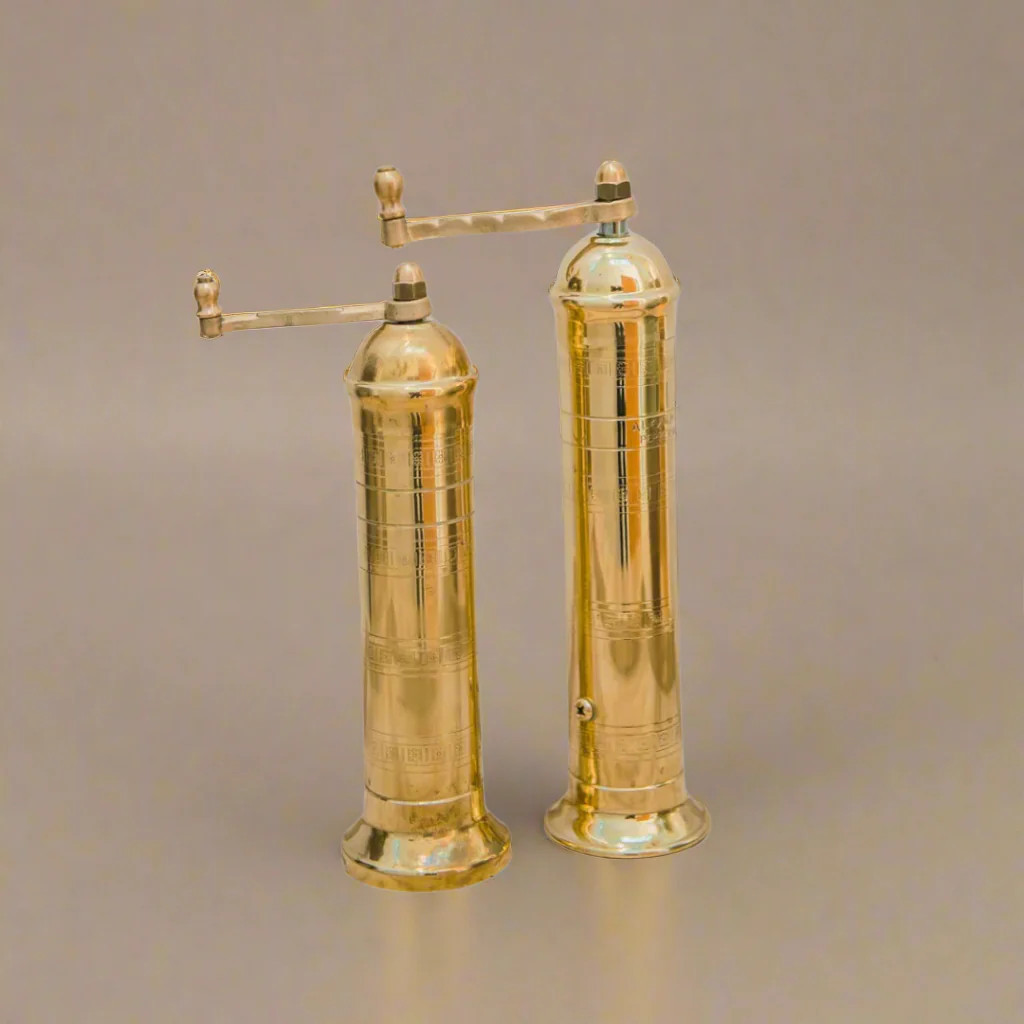 Brass Salt & Pepper Mills - Set | Cove Home