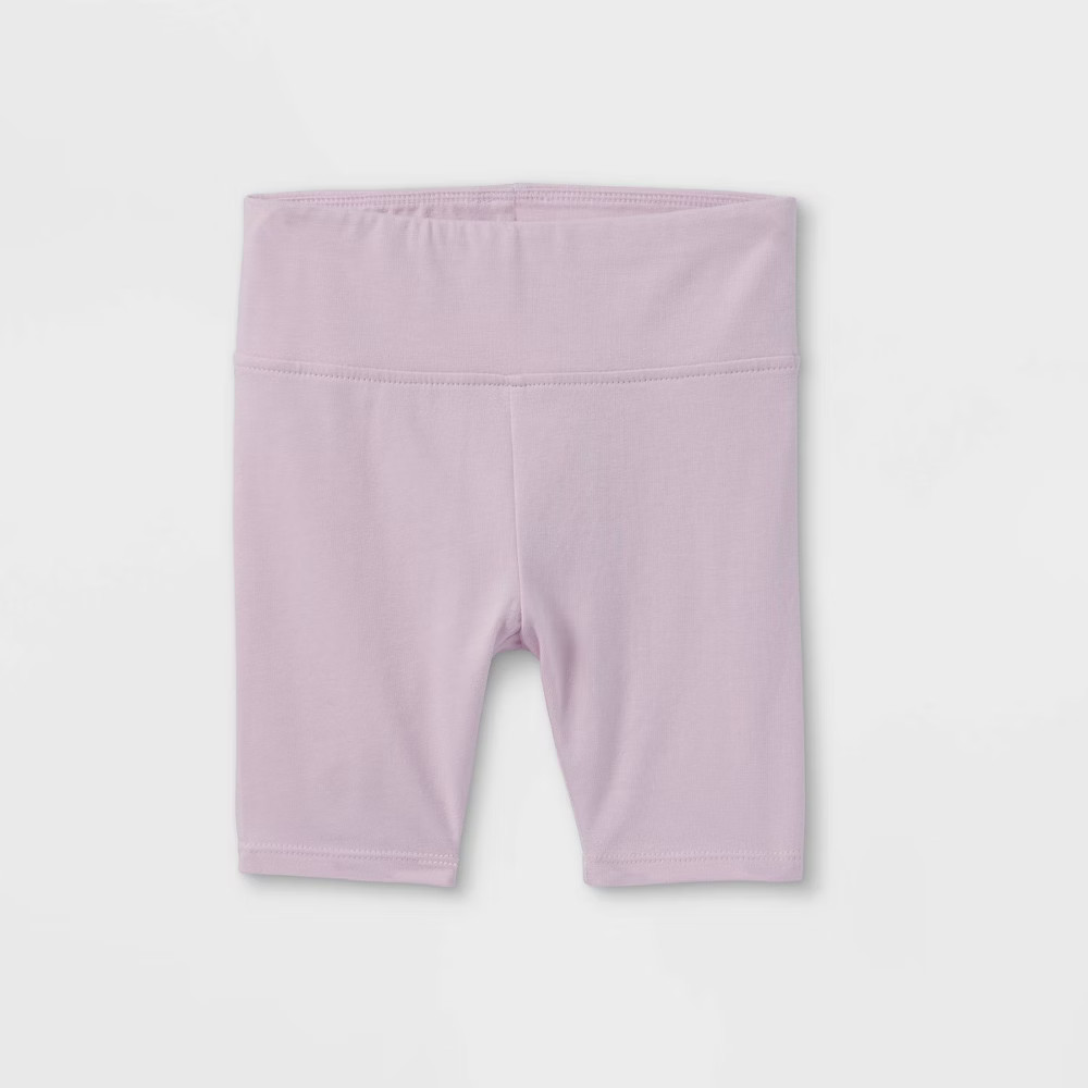 Grayson Mini Toddler Girls' Solid Biker Shorts - Purple 2T | Target