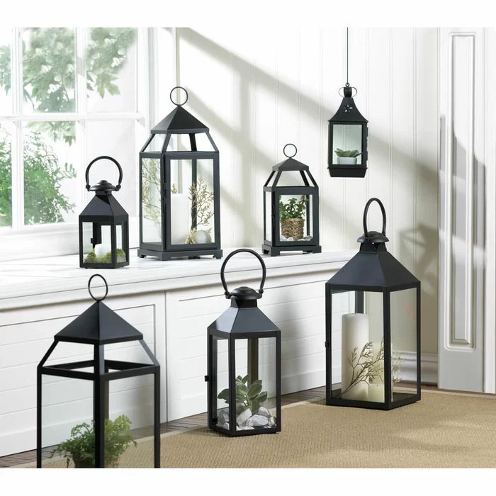 Contemporary Iron Lantern | Wayfair North America