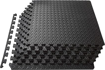 ProsourceFit Puzzle Exercise Mat ½”, EVA Foam Interlocking Tiles Protective Flooring for Gym E... | Amazon (US)