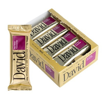 David Protein Gold Red Velvet High Protein Bars - 28g Protein - 12ct: Milk, Egg, Whey, Collagen Protein | Target